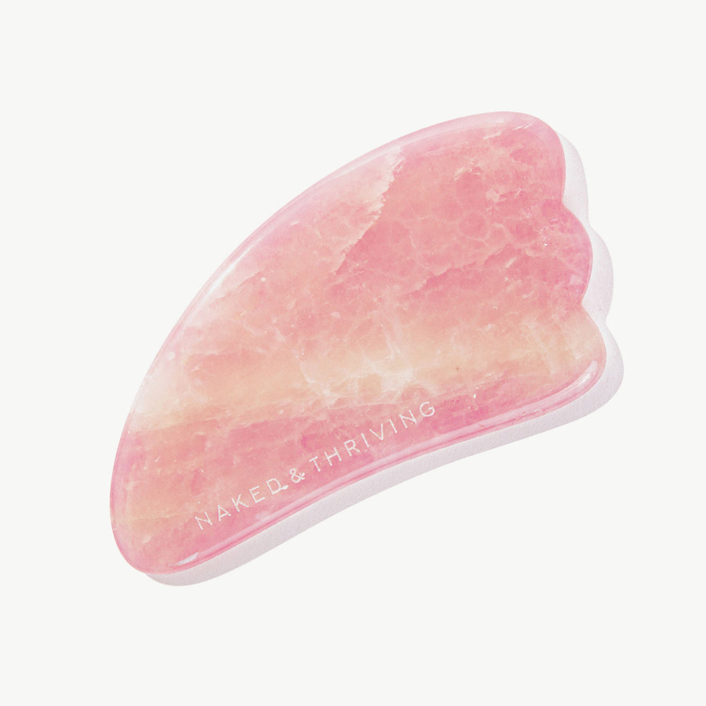 Pink Quartz Gua Sha: Sculpting Tool