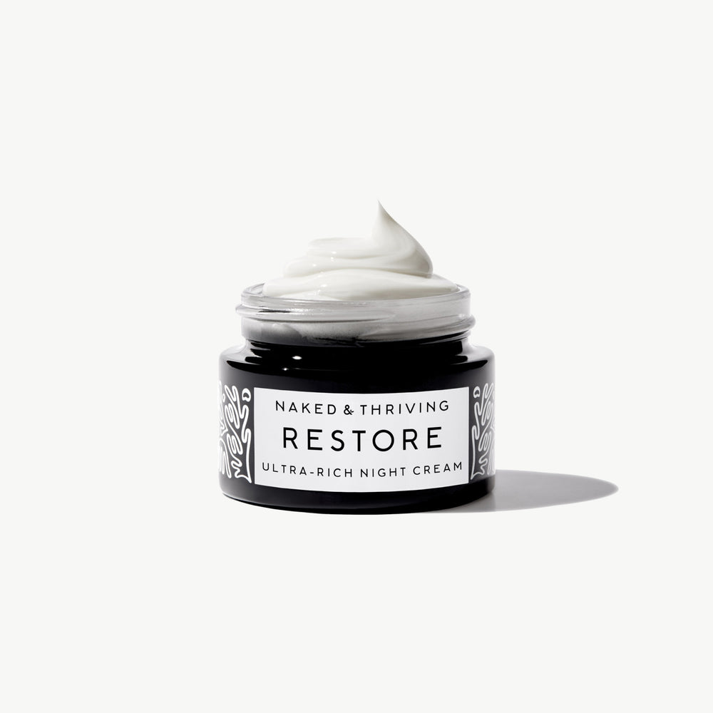 
                  
                    Restore Ultra-Rich Night Cream: A retinol-alternative cream
                  
                