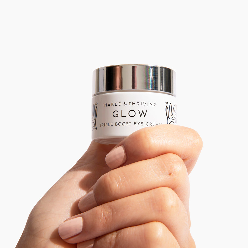 Glow Triple Boost Eye Cream – Naked & Thriving Skincare